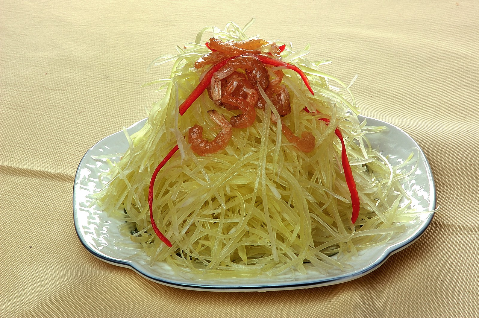 每日推荐六道炒菜:海米炝笋丝