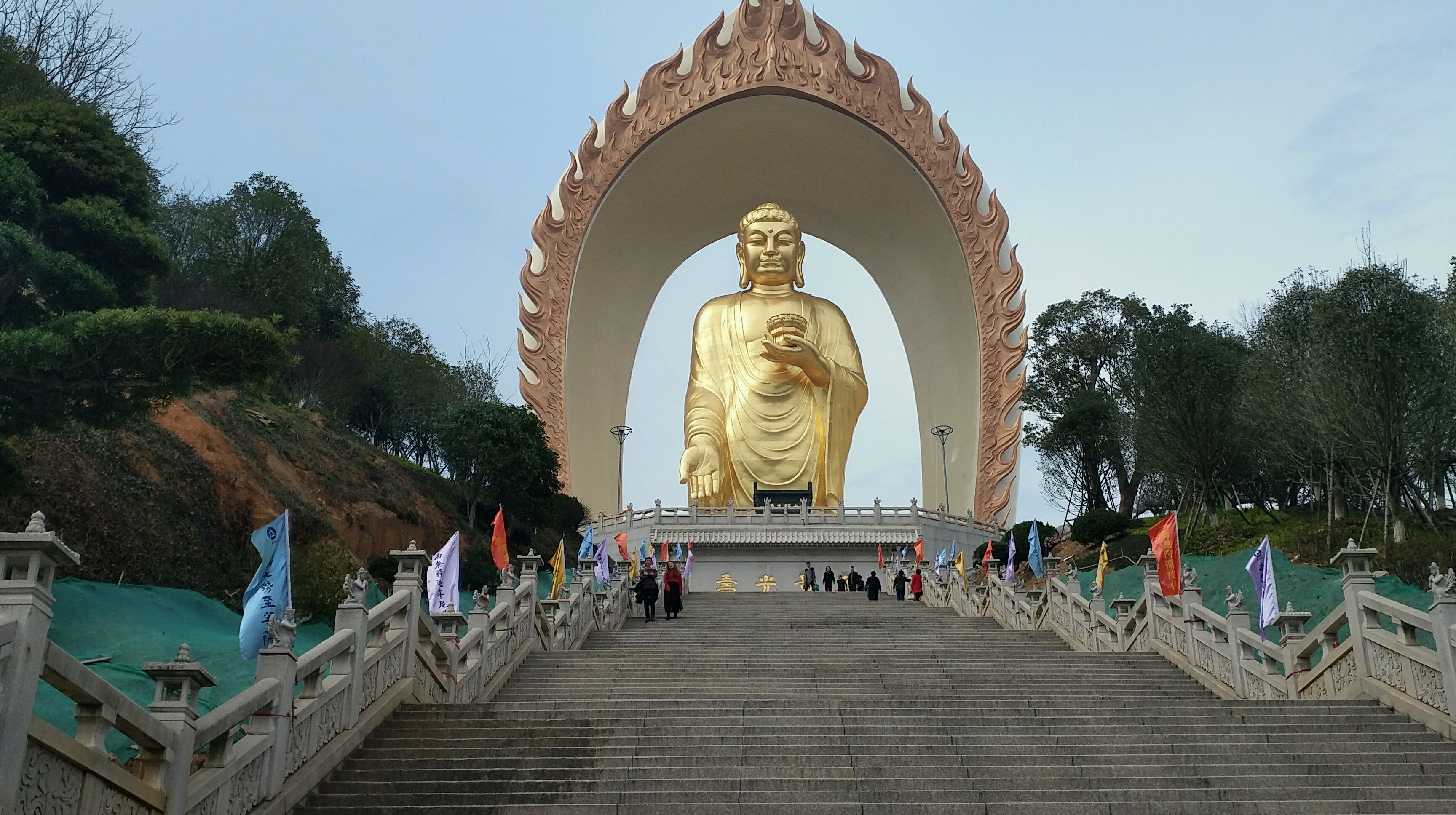 星子县东林大佛图片