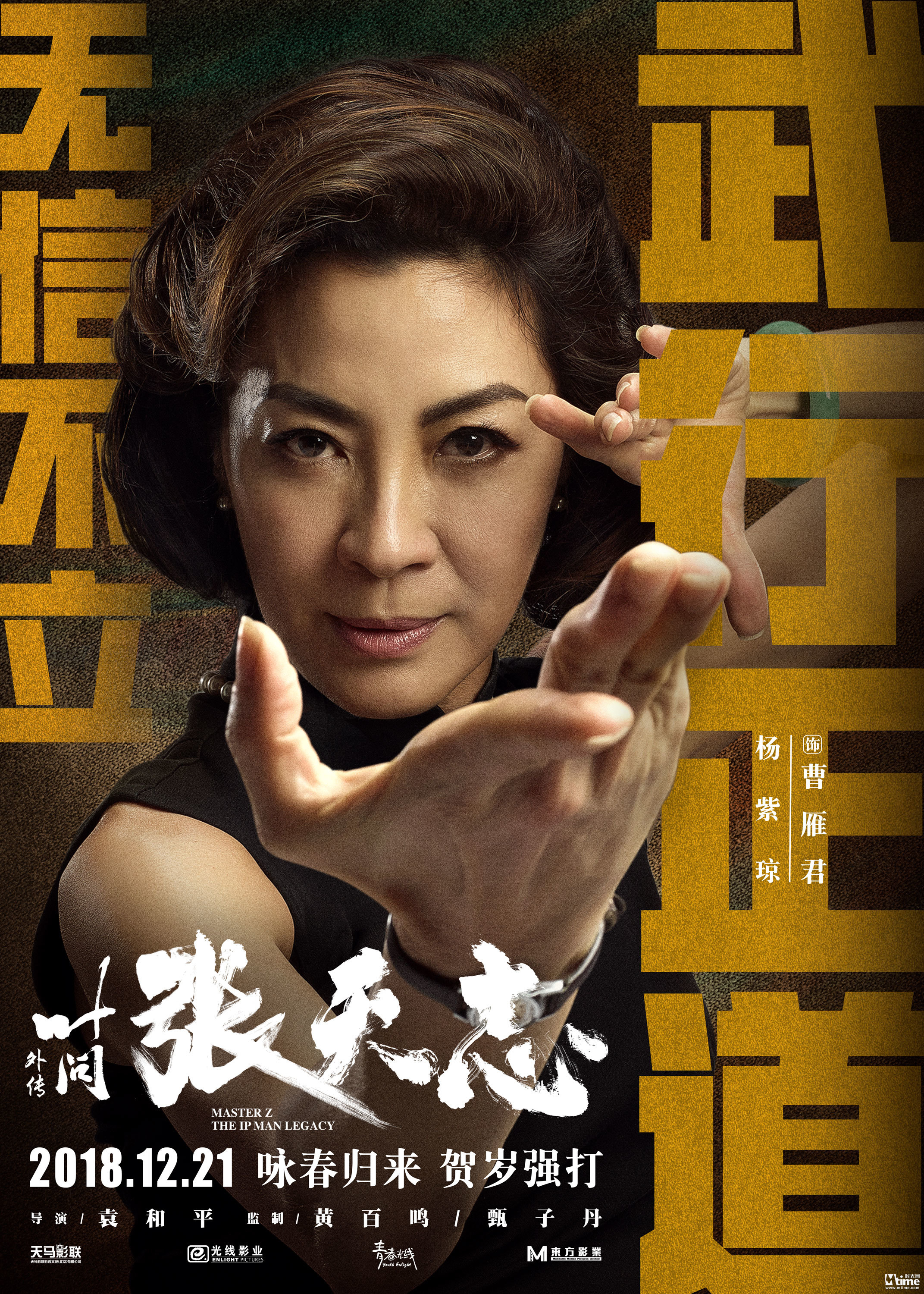 张晋《叶问外传:张天志》曝人物海报