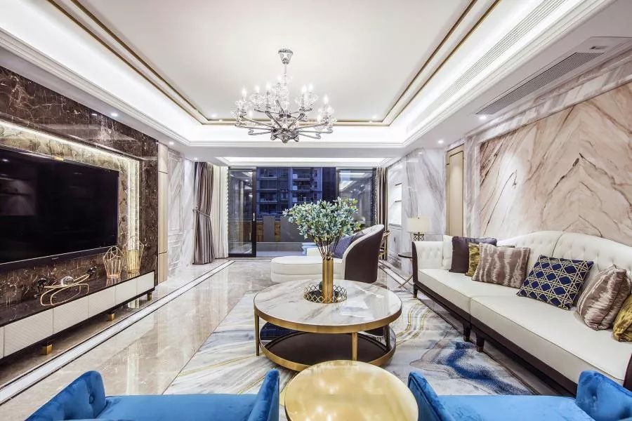 有钱:全屋铺大理石有多壕气?哇!气场全开