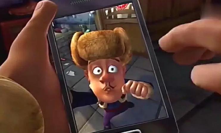 光头强用山寨手机自拍,看完照片后,网友:手机哪买的?