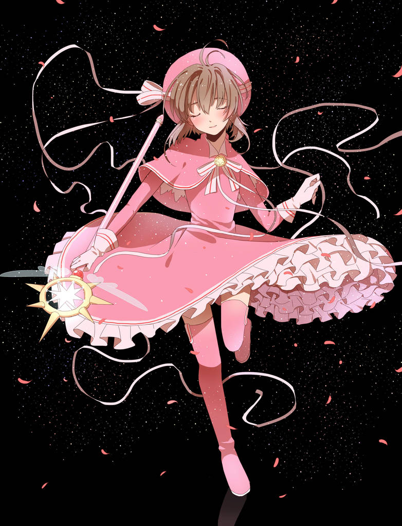 经典动漫插画:《魔卡少女樱》