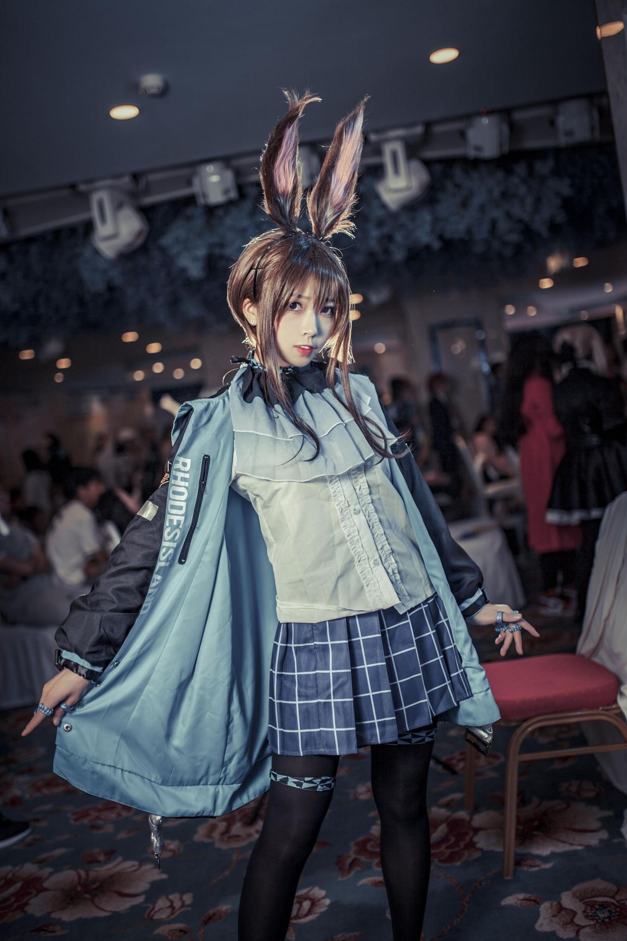 「明日方舟」二次元形象阿米娅cos,快收藏吧