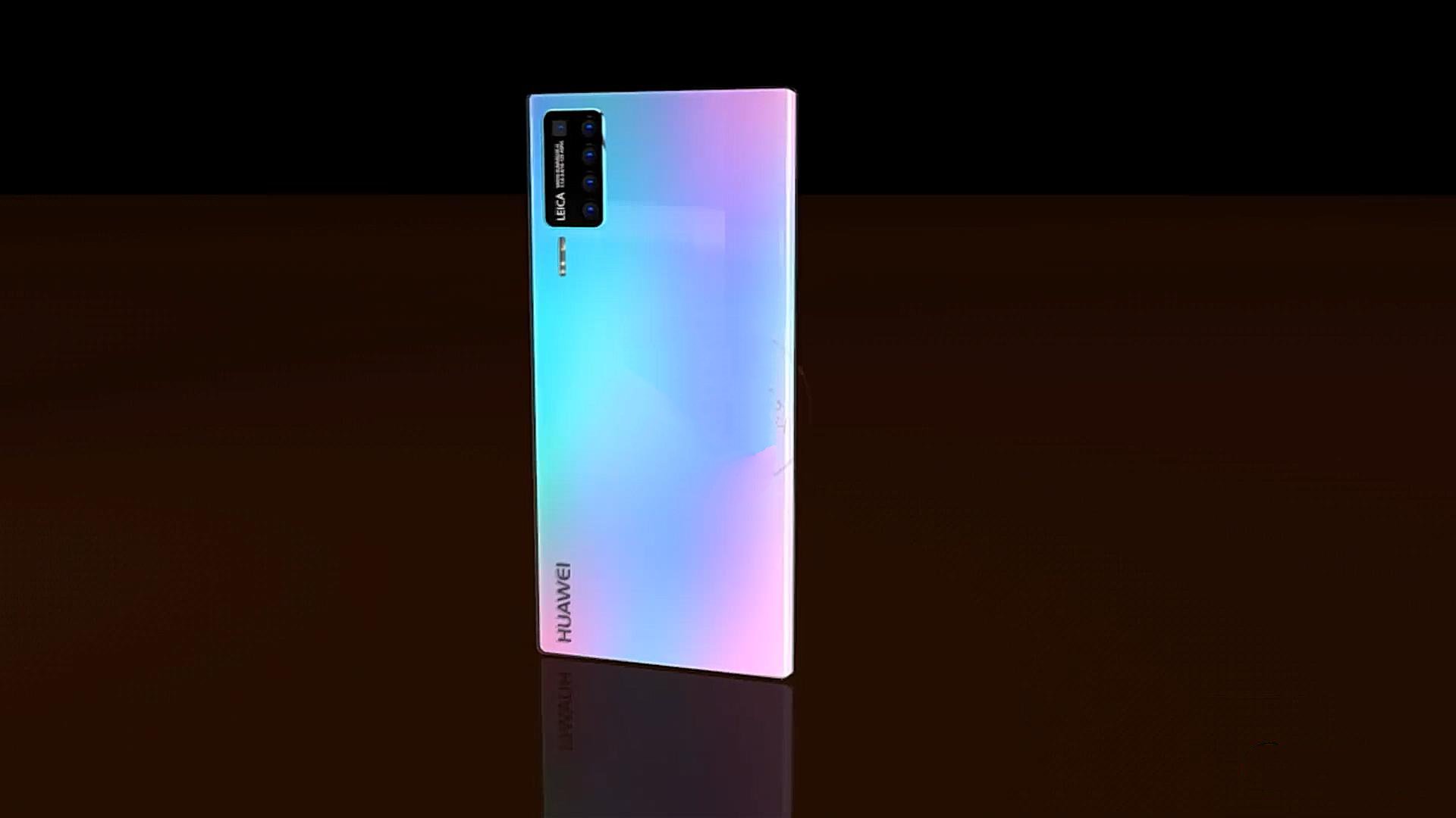 华为p40pro概念图:瀑布屏再升级 华为mate30pro用户肠子都悔青了