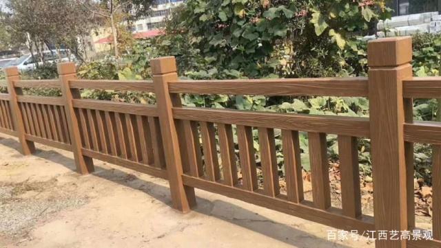 景区楼梯型仿木栏杆