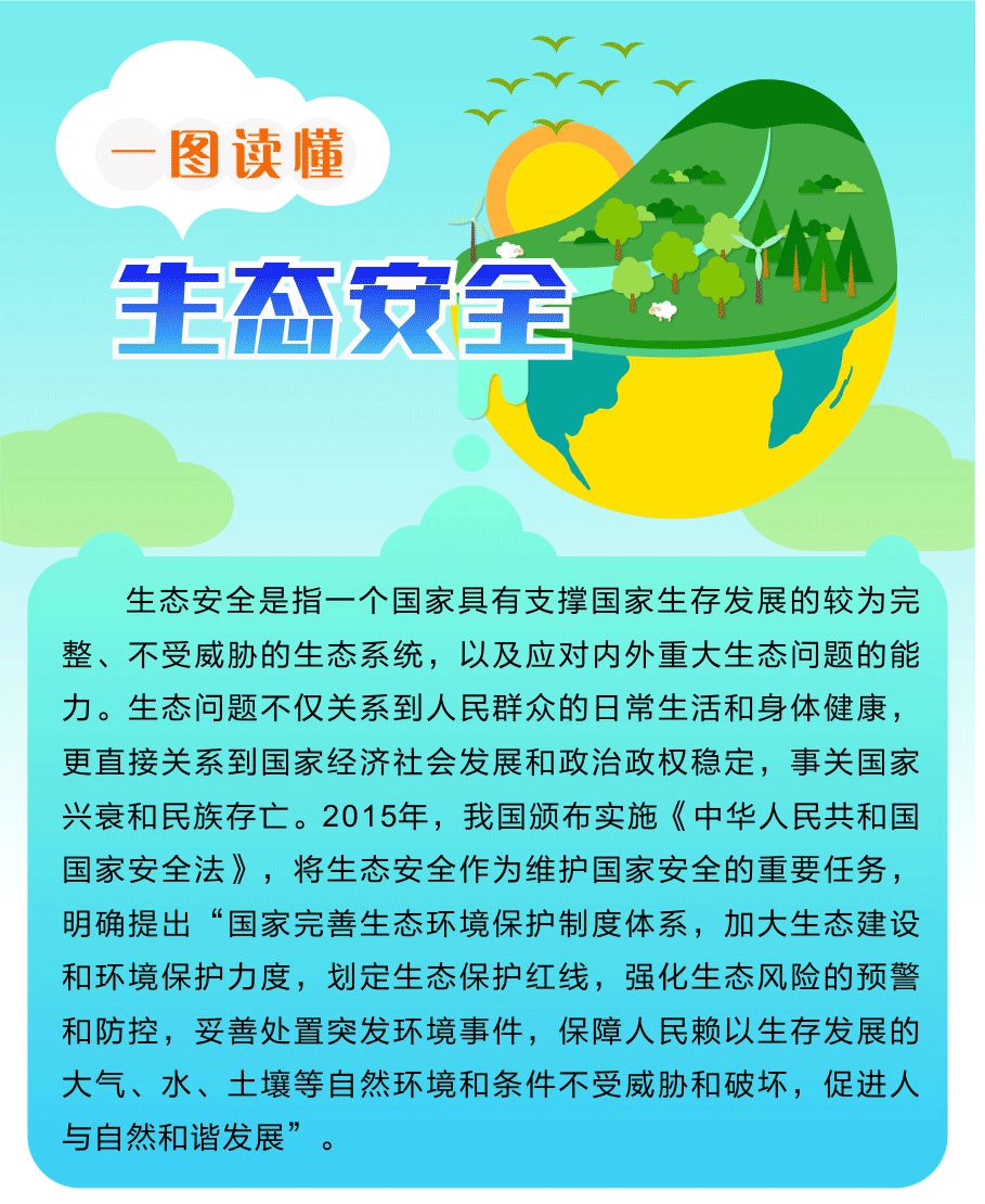 一图读懂|生态安全