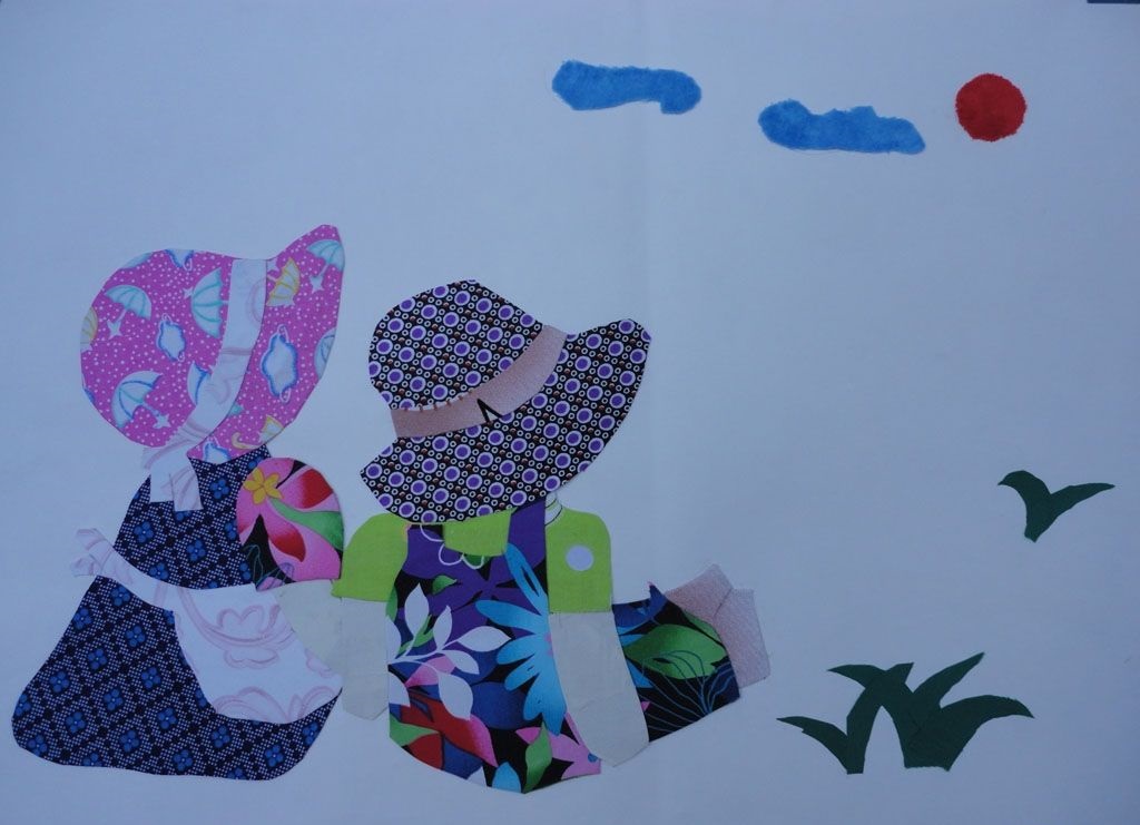 阳新布贴画,一朵来自于民间朴素的山茶花