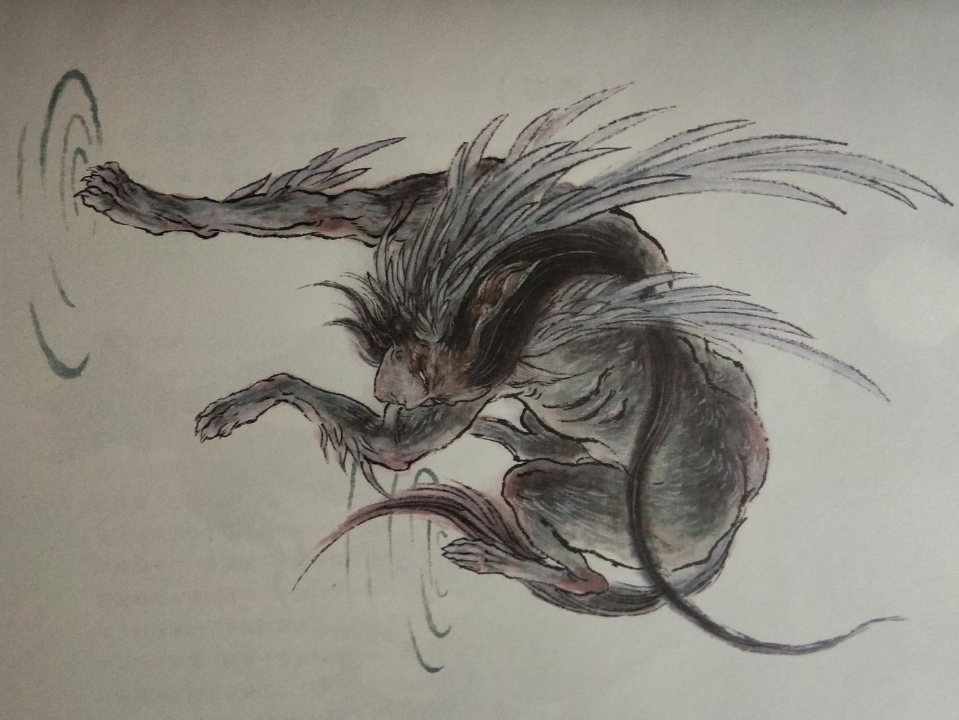 山海经:说话就引发人间灾难!这异兽声音像人哭,又像泼妇骂街!