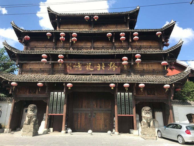 遵义播州古城黔北记忆旅游景区,咋没人玩啊