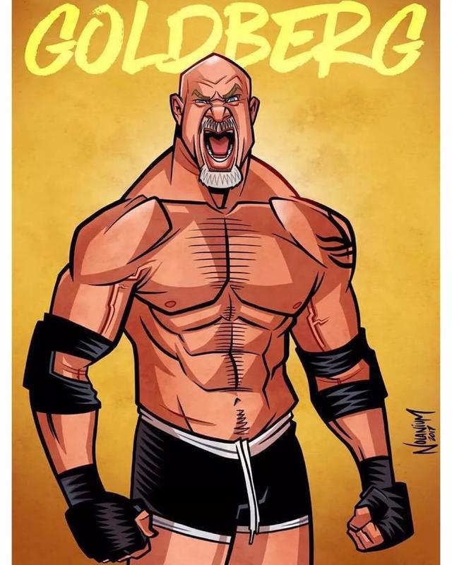 wwe超级明星的超酷动漫形象图集欣赏,值得收藏!你最喜欢哪位?