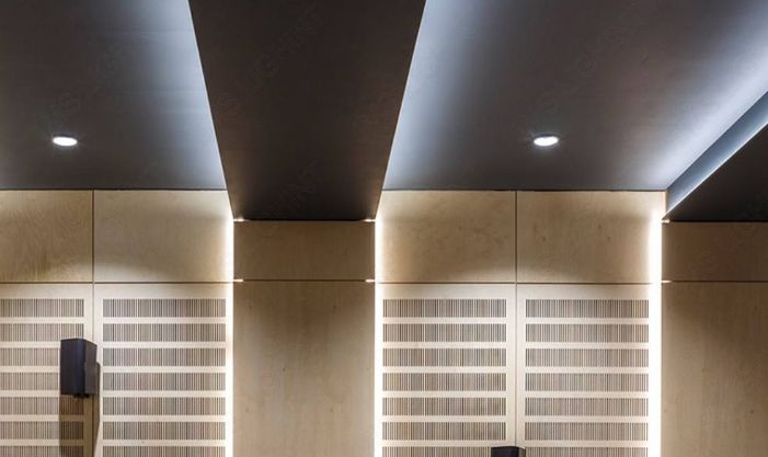 见光不见灯,极具梦幻感的隐藏式灯带设计