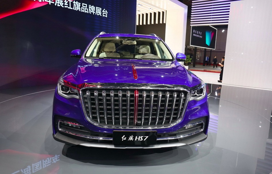 2019上海车展实拍:红旗hs7
