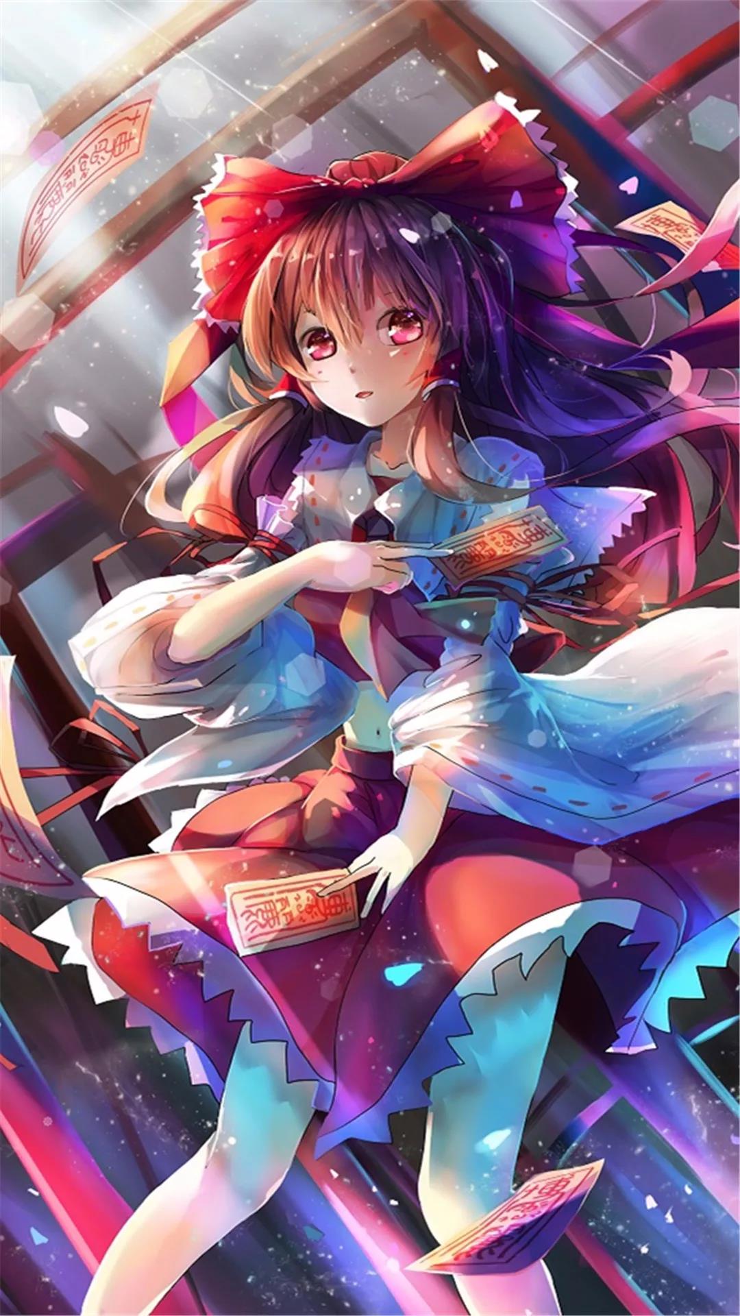 人物板绘,东方project,博丽灵梦!