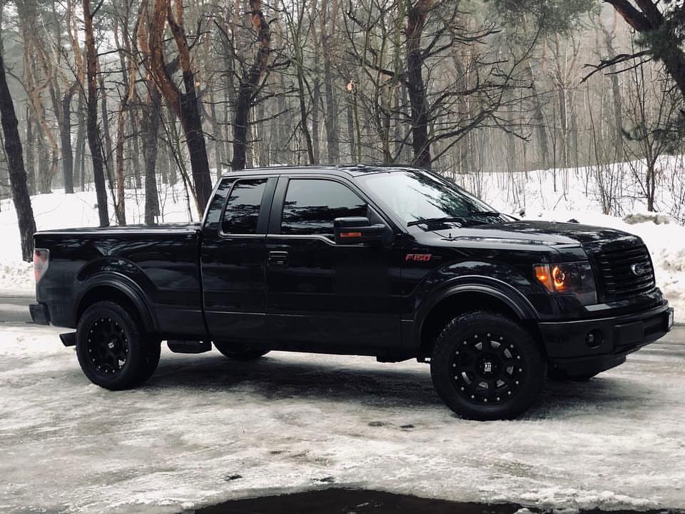 黑化的福特猛禽f-150 black devil fx4