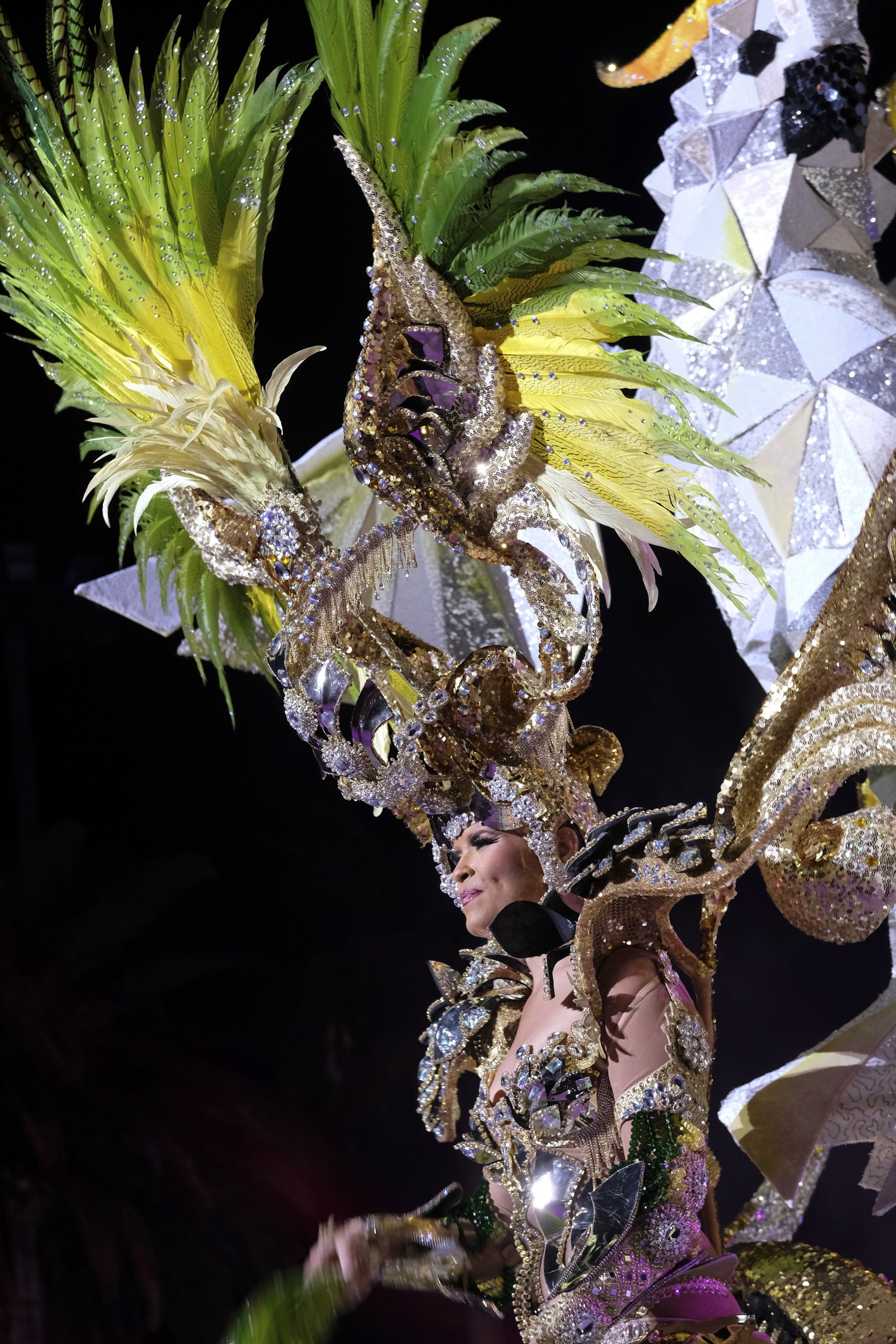 狂欢节女王争奇斗艳