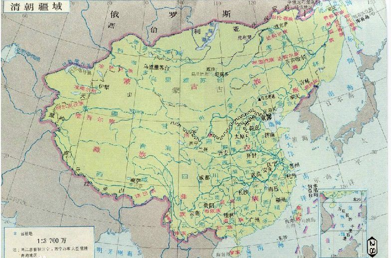 中国历代疆域的演变过程