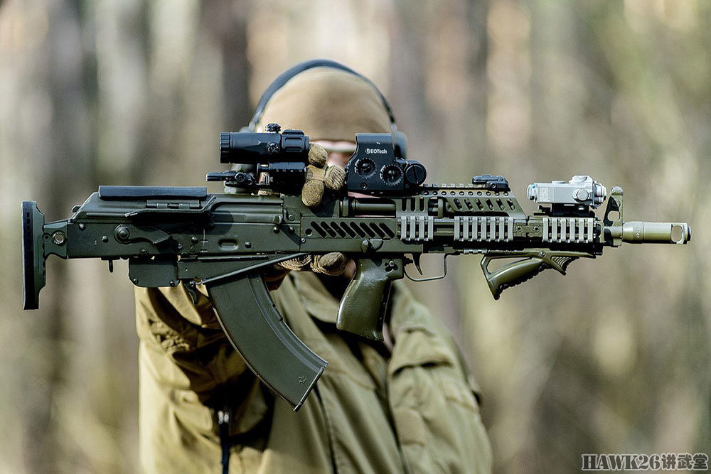 "拉扎列夫战术"公开无托版ak-74 设计粗糙或是试验型号