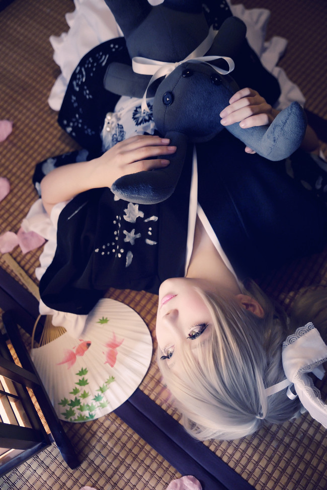 缘之空cos:这么好的春日野穹,不抱走可惜了,浴衣风格出镜!