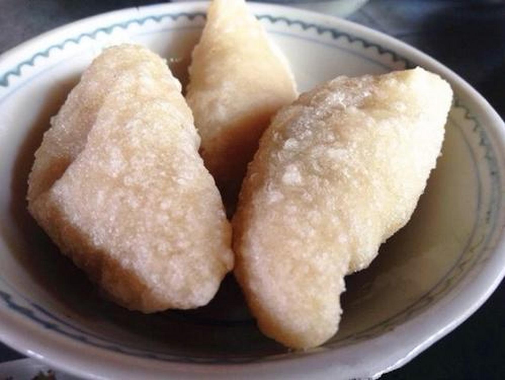 新年味# #春节美食大赏#咸鸡笼是一款传统地道的开平特色过年点心.