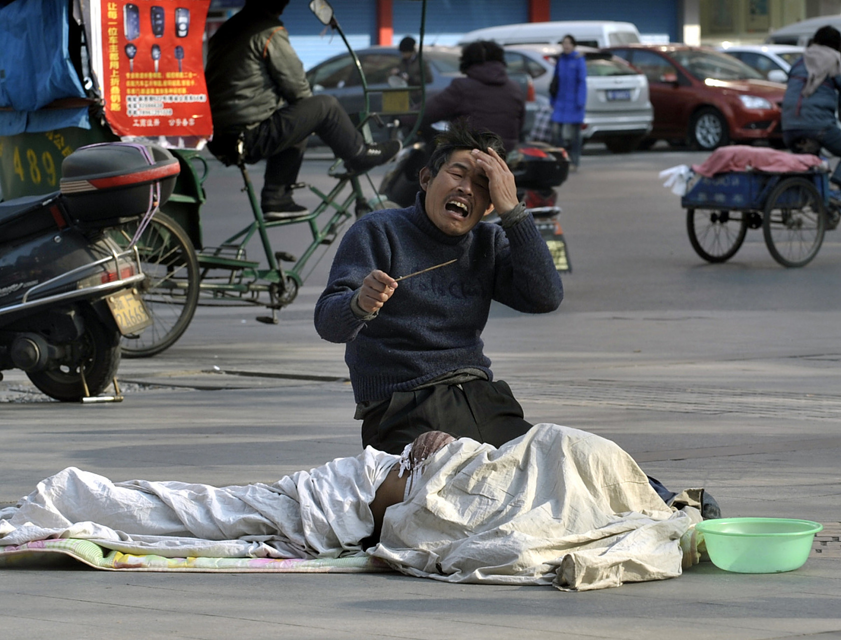粮食增产连乞丐也消失.集体化挫伤积极性?