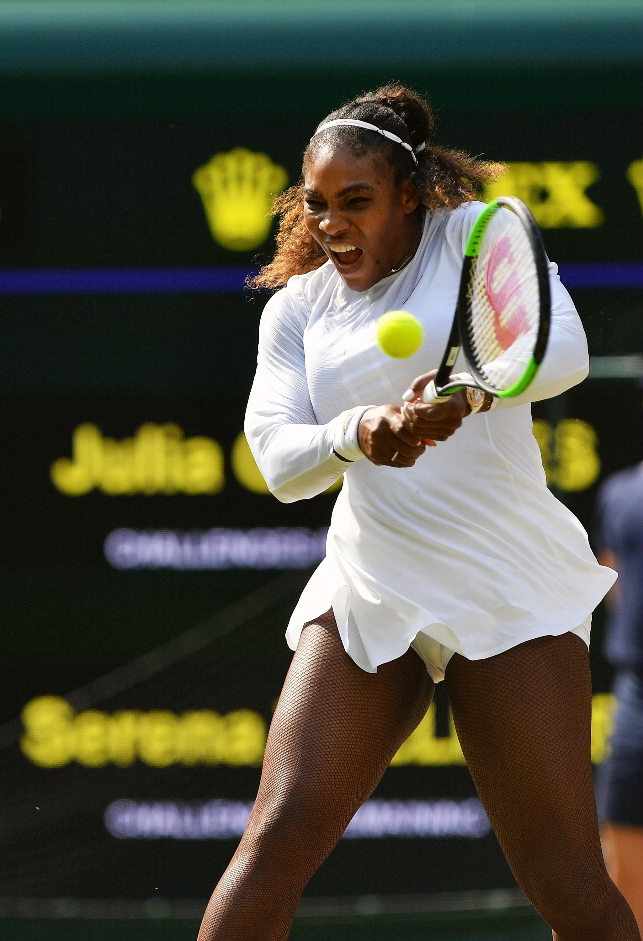 网球——温网:小威廉姆斯晋级女单决赛(4)