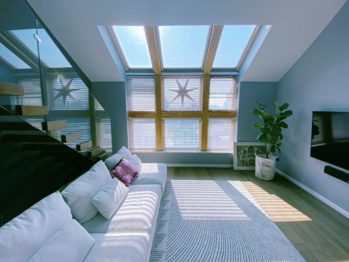 房子带个阁楼有多爽?看了这对北京夫妇的家,进屋就被迷住了!