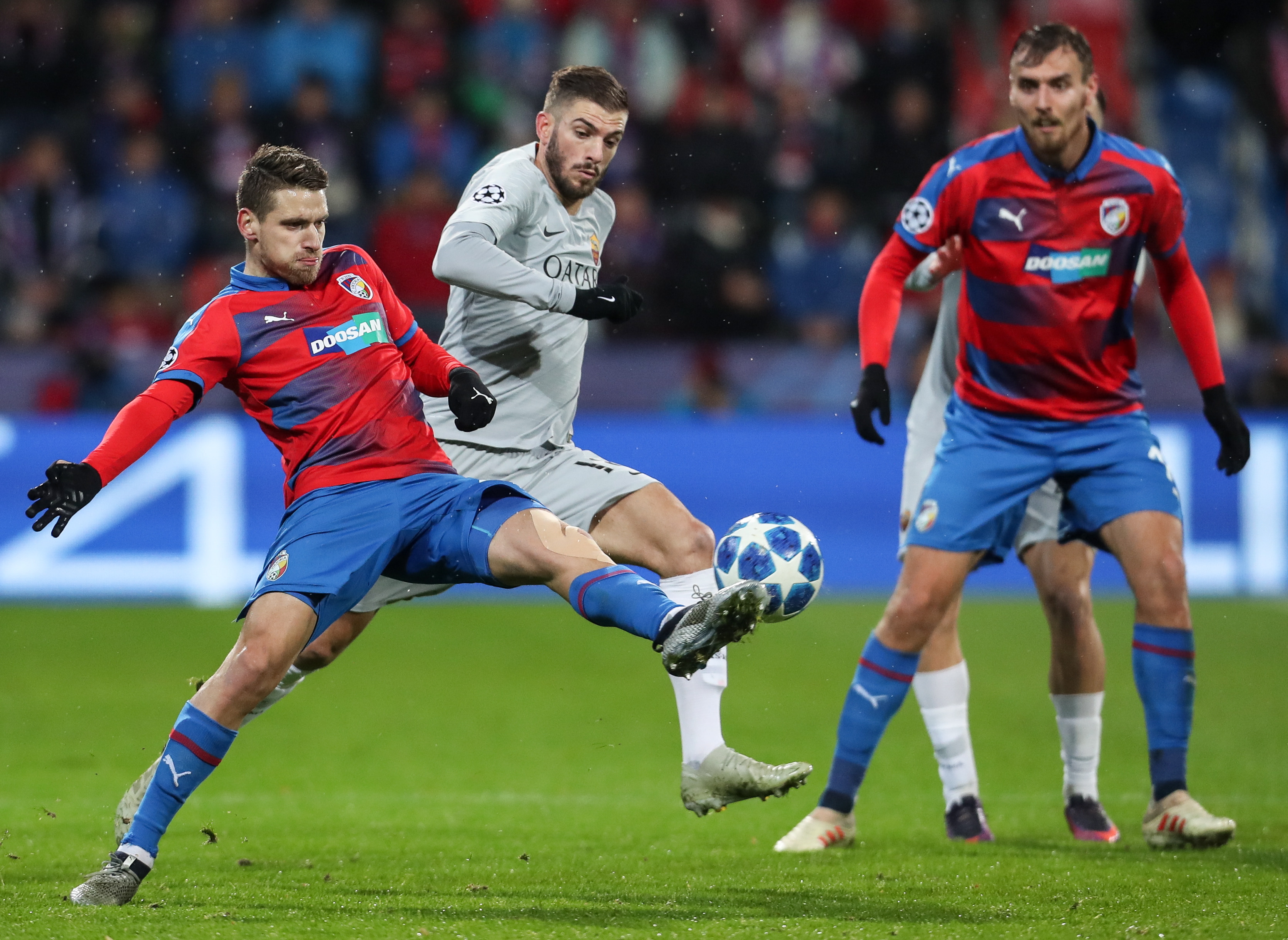 足球欧冠联赛罗马不敌比尔森胜利2