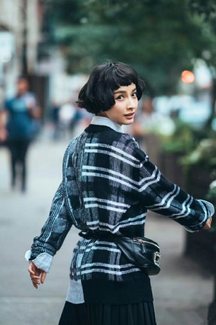 有一种时尚叫吴昕的"赫本发",看着好看,普通人驾驭不了