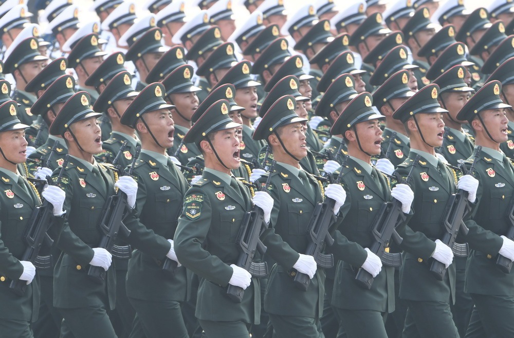 庆祝中华人民共和国成立70周年大会:战略支援部队方队