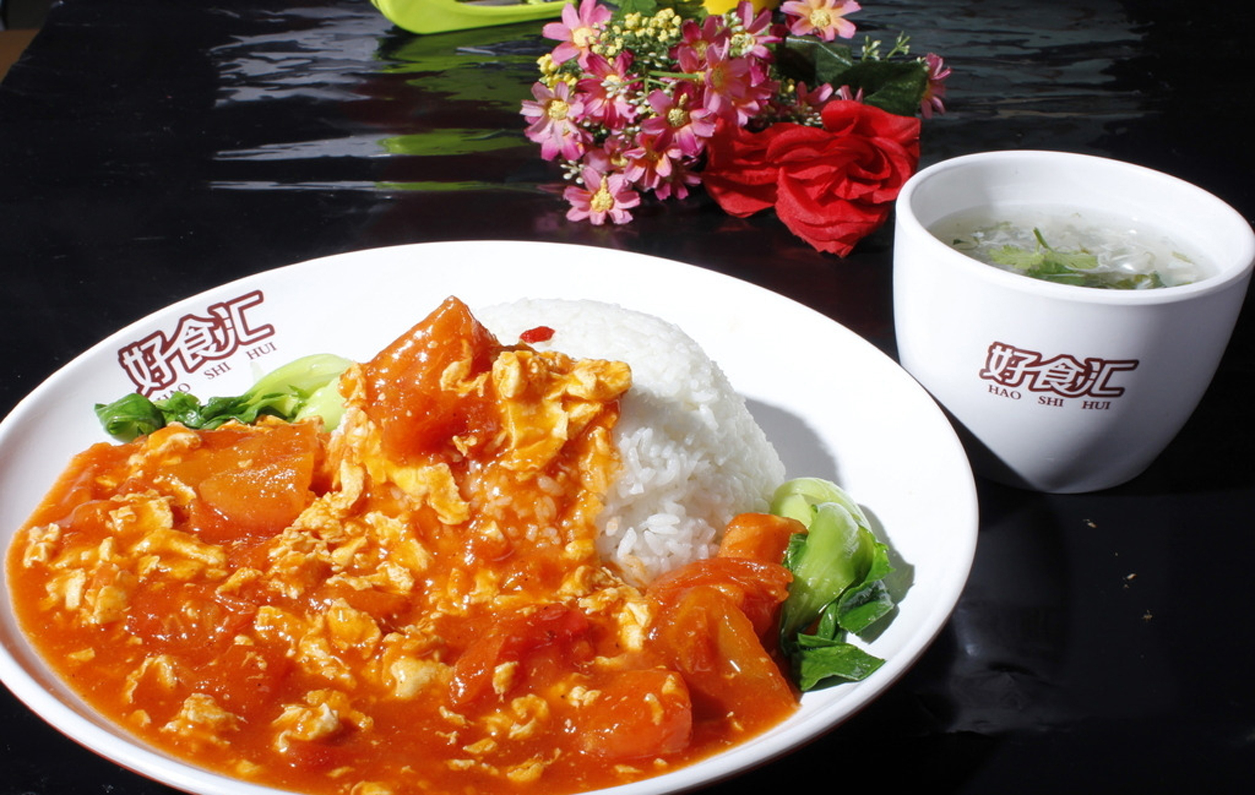 西红柿鸡蛋盖饭 baijiahao.baidu.com