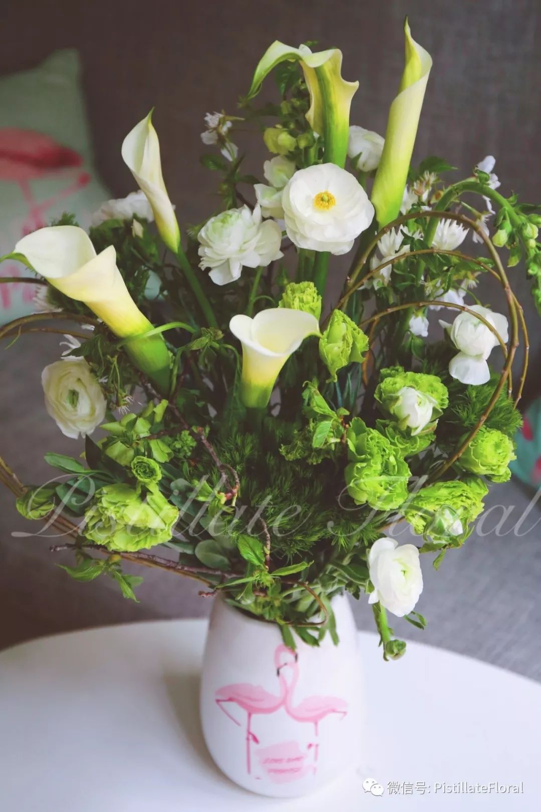 轻森系花束,带你走进初春的森林