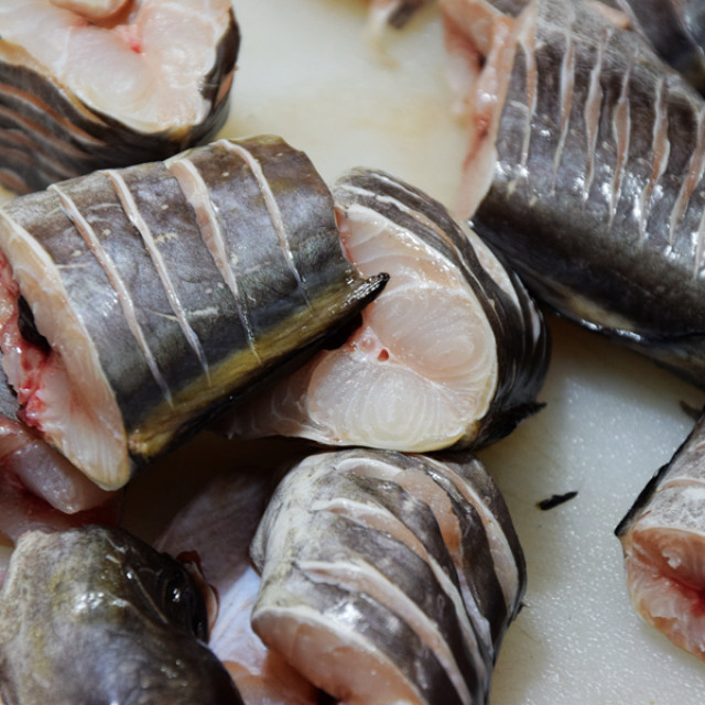 狼牙鳝鱼烧豆腐,肉质鲜嫩,豆腐入味,端上桌都抢着吃