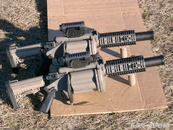 一名手持mgl-140榴弹发射器的士兵可在一秒钟内使用40毫米枪榴弹对400