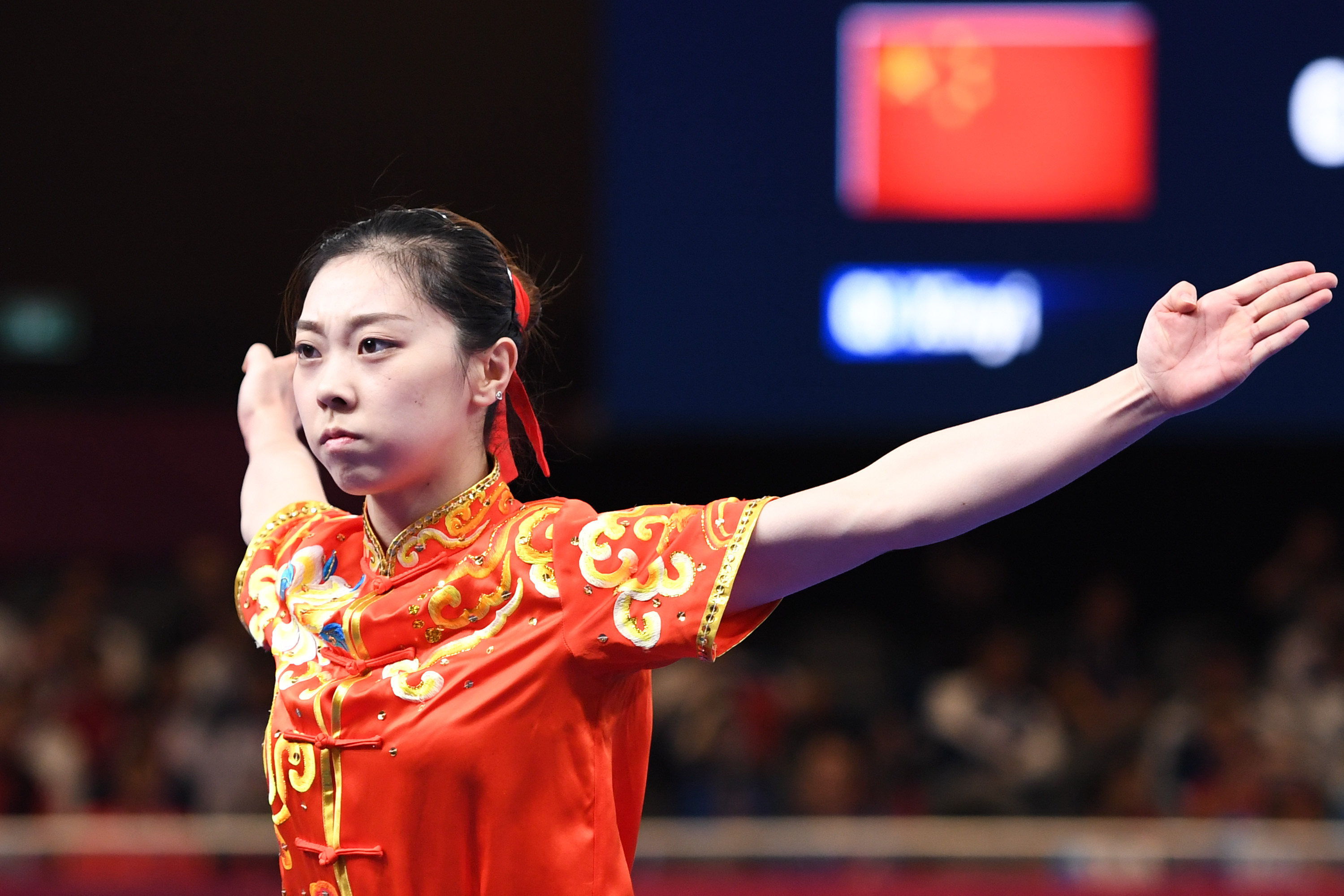 武术——女子长拳:戚昕舣夺冠(4)