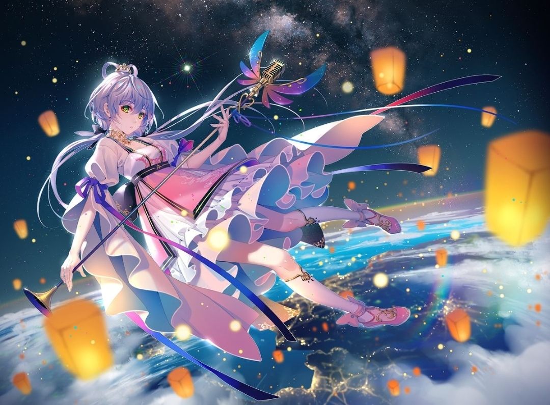 b站粉丝最高的虚拟歌姬,初音暂时第2,洛天依粉丝超100w