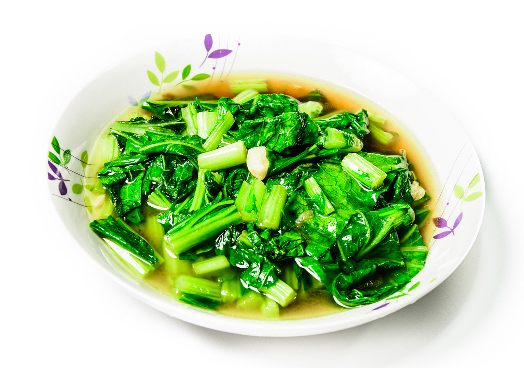 清炒小白菜是一道简单易做的素菜,只需要小白菜,蒜,盐和食用油即可.