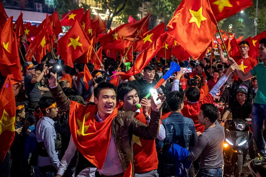 越南u23创历史进亚洲杯决赛举国欢庆 国足又多了一个亚洲劲旅