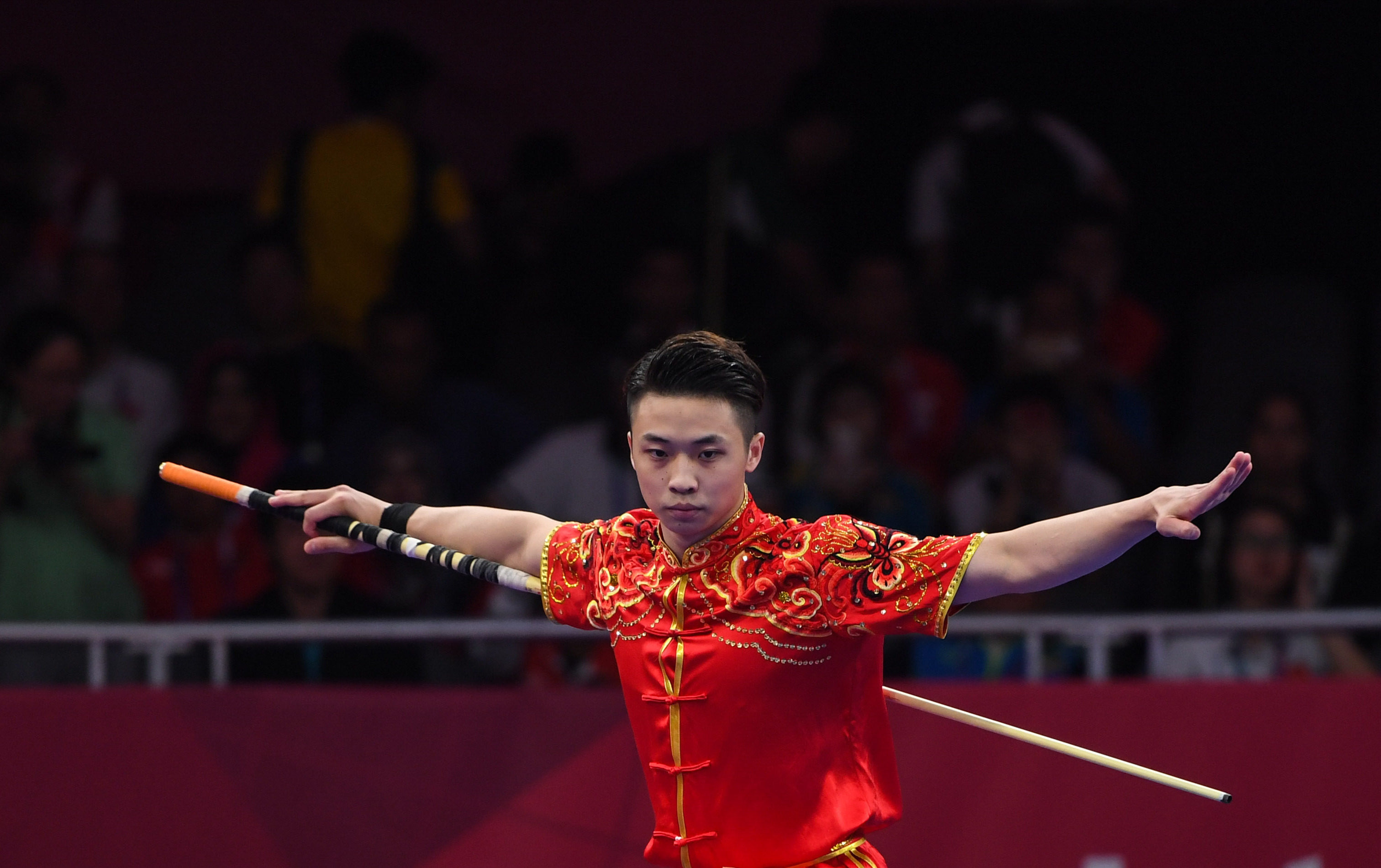 武术——男子刀术棍术全能:吴照华夺冠(3)