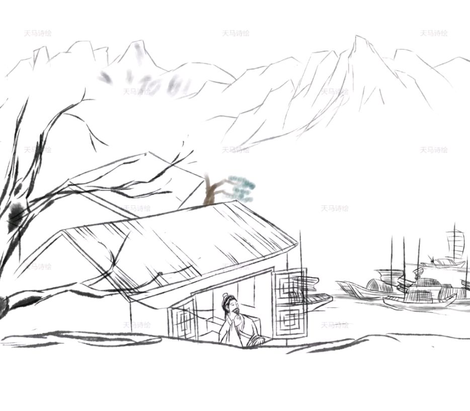 诗词鉴赏寓喜悦于物外之中读杜甫的《绝句》