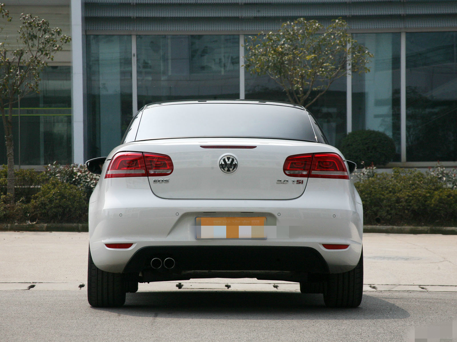 领你欣赏大众eos的霸气外观