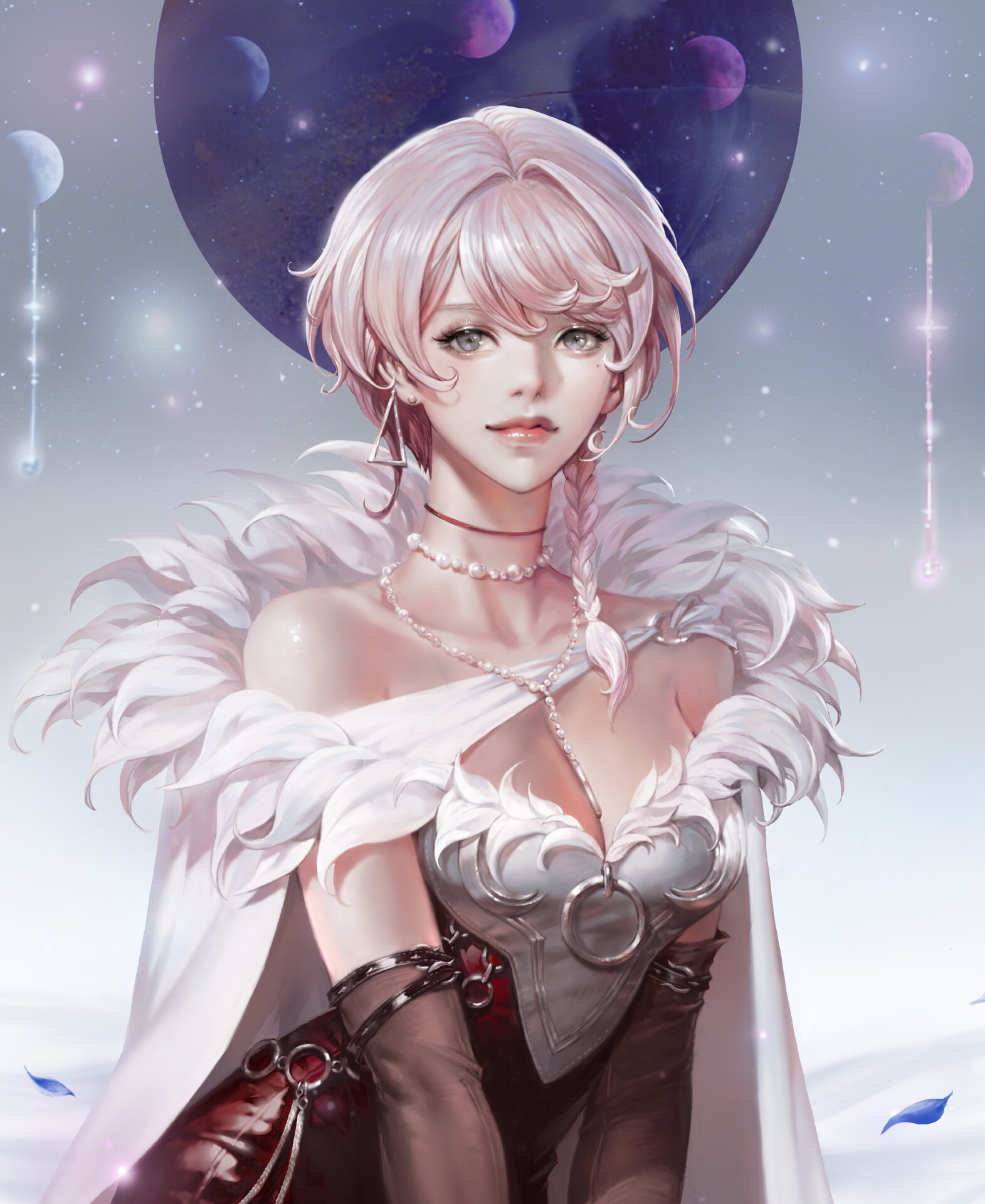 来自韩国插画师的一组高质量人物插画作品欣赏!风格多样画技不凡