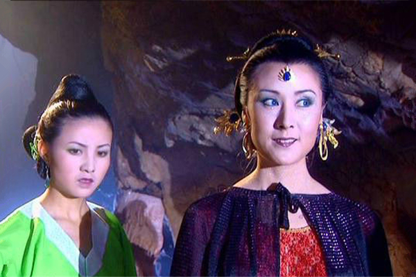 《西游记续集》女演员,孔雀公主成了女神,一个角色三个演员试装