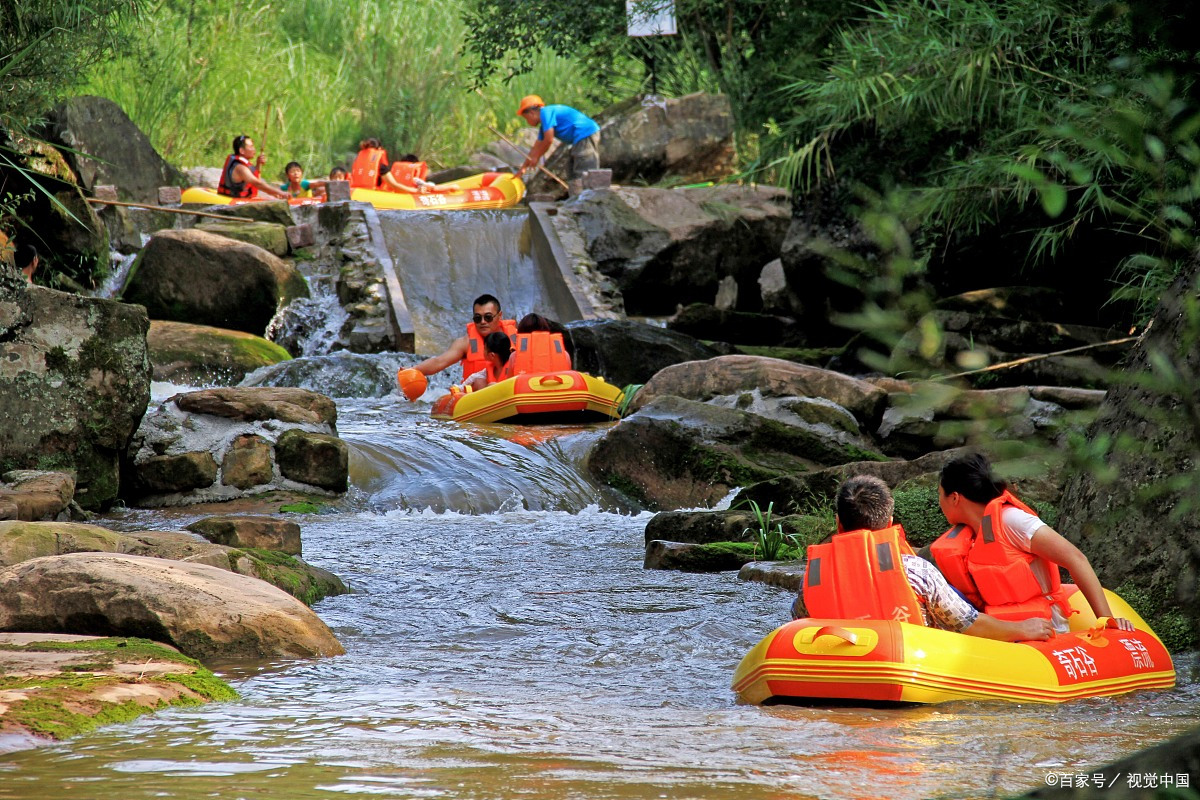 漂流绝佳地 豫西大峡谷