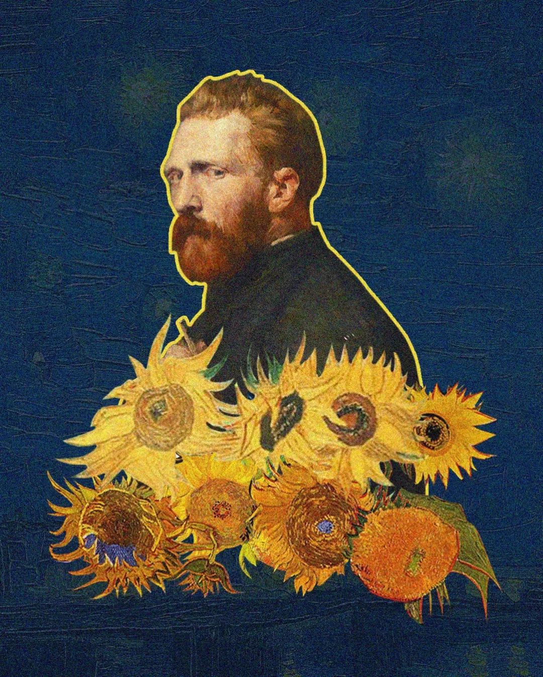 大家都说梵高是个疯子,但在这幅画中他不过是个缺爱的小孩