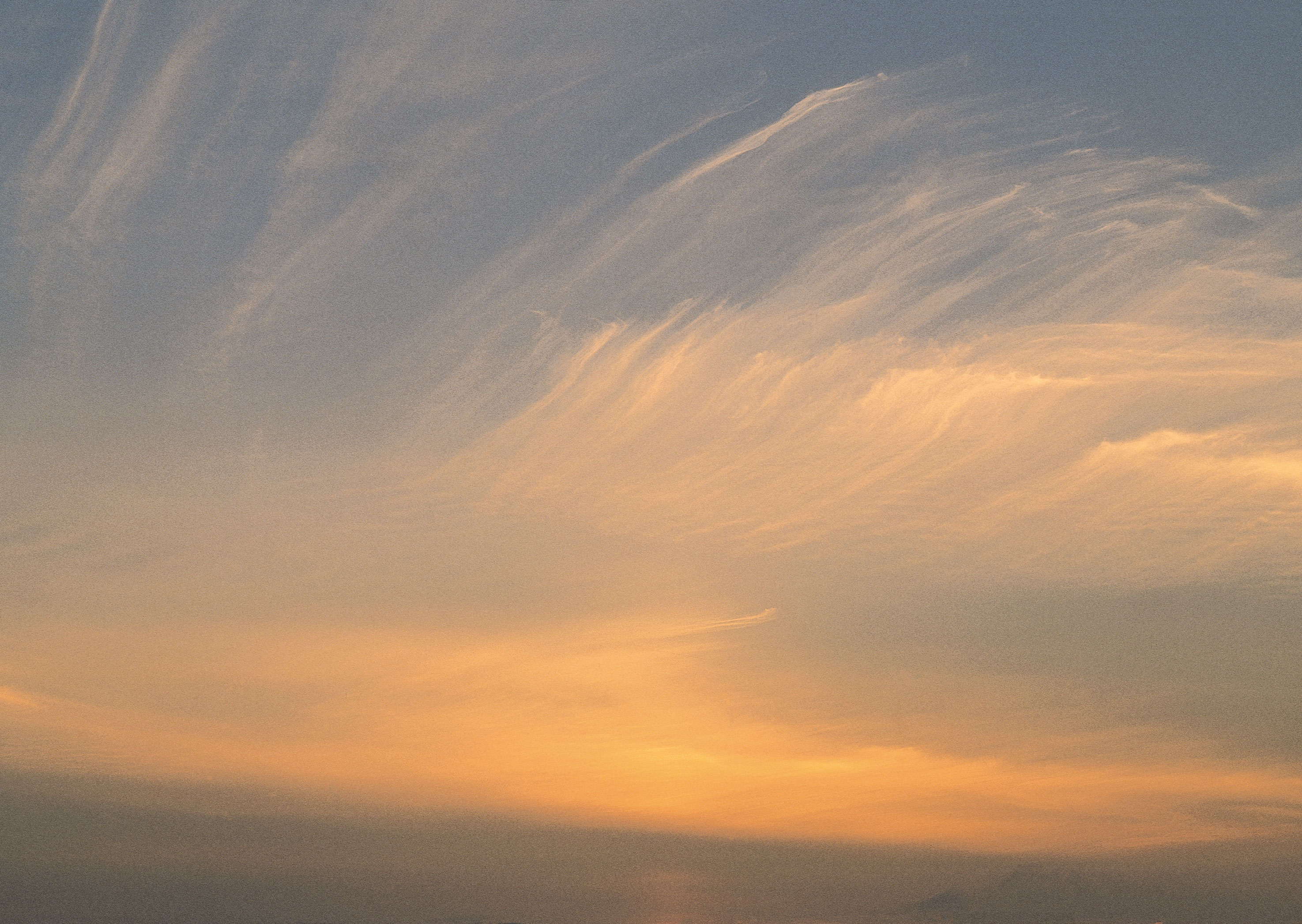 傍晚的太阳,没有了刺眼的光芒,变成了一个金灿灿的小圆球