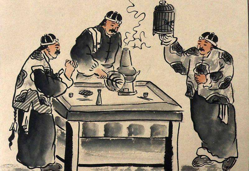 民国堂倌学问大:好的"店小二"除了菜名报的溜,还要会察言观色