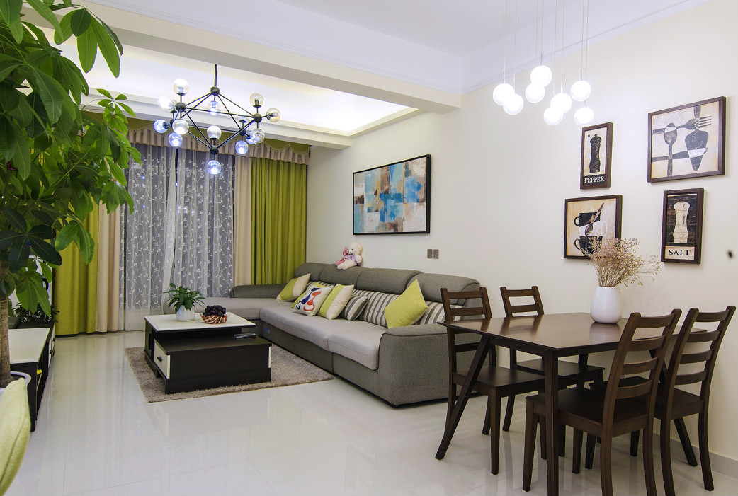 全包9万装修104平米的房子,效果终于出来了!-五河苑装修