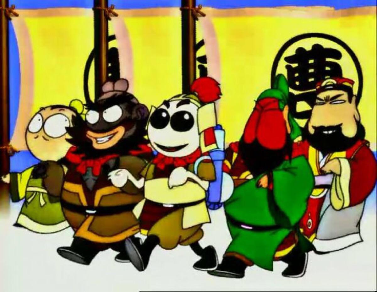 《q版三国》:卖牛杂的关羽,卖草鞋的刘备,靠大米的诸葛亮