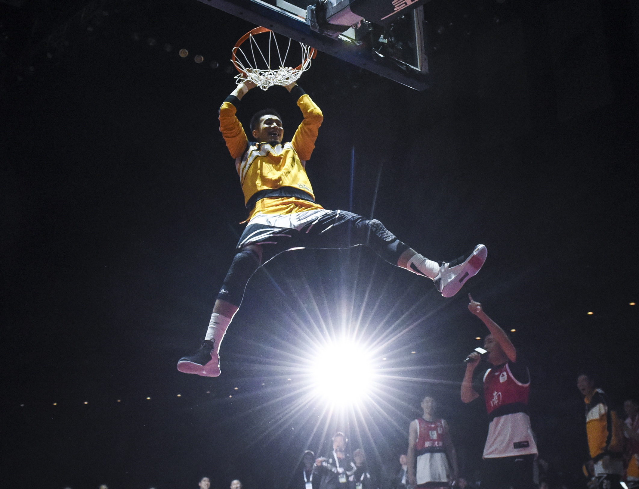 (体育)(7)篮球——cba全明星周末:张健豪获扣篮大赛冠军