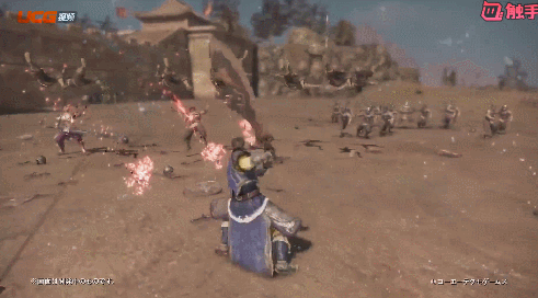 的火爆演示,这是一把攻守兼备的传统双武器,得意武器设定武将为乐进